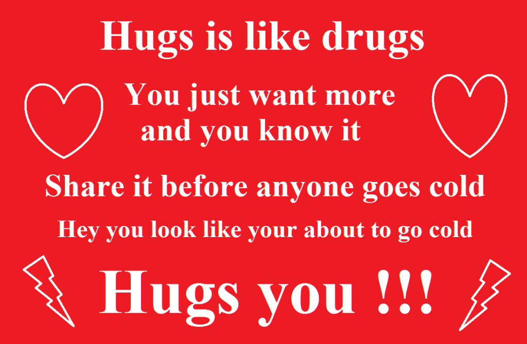 share the hugs